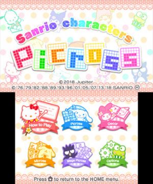 Sanrio Characters Picross